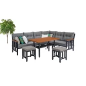 Bahçeme Çamlıca Alüminyum Puf 40x40x40 cm - İstenilen Ölçülerde Üretim thumbnail 2