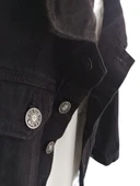 Çocuk Kot Ceket / Siyah thumbnail 3