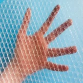 Balonlu Patpat Tabaka, 30cm x30 cm Ebatlarında Kesili Baloncuklu Koruyucu Tabaka 100 Adet thumbnail 6