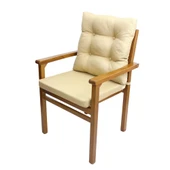 Bahçeme Manavgat Ahşap Koltuk - İstiflenebilir Balkon Bahçe Sandalyesi thumbnail 2