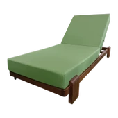 Bahçeme Tokyo Ahşap Şezlong - Masif Kestaneden Plaj Havuz Bahçe Şezlongu (Mindersiz) thumbnail 4