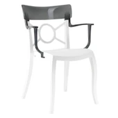 Papatya O-Pera Plastik Koltuk - Bahçe, Balkon, Mutfak Koltuğu -Renk Seçimli (4 ADET) thumbnail 3