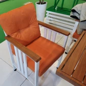 Bahçeme Çamlıca Alüminyum Kanepe Set - 4 Kişilik Bahçe Balkon Koltuk Takımı thumbnail 5