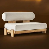 Bahçeme Tokyo Ahşap Oturma Grubu Minderli - Masif Kestane 6 Kişilik Koltuk Takımı thumbnail 8