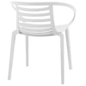 Papatya Mambo Koltuk Beyaz 4lü Paket - Bahçe Balkon Mutfak Sandalyesi thumbnail 10