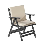 Bahçeme Sandalye Minderi London Düz Model - Oturum: 49x46x5 Sırt: 49x46x5 Yeşil thumbnail 2