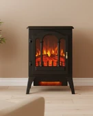 Reyo Stove Hatti 1950W Ayaklı Elektrikli Şömine thumbnail 3