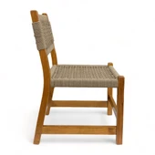 Bahçeme Taksim 9 Kişilik Kestane Bahçe Takımı: 5 Sandalye + 100X240 Masa + 40X240 Bank thumbnail 7