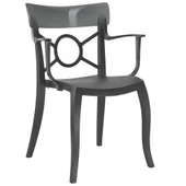 Papatya O-Pera Plastik Koltuk - Bahçe, Balkon, Mutfak Koltuğu -Renk Seçimli (4 ADET) thumbnail 1