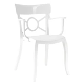 Papatya O-Pera Plastik Koltuk - Bahçe, Balkon, Mutfak Koltuğu -Renk Seçimli (4 ADET) thumbnail 5