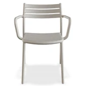 Papatya Hisar Koltuk Kor Kırmızı 2li Paket - Plastik Bahçe Balkon Mutfak Sandalyesi thumbnail 4