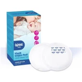 Wee Baby Klasik Göğüs Pedi 30 Adet  Hava Alan İpeksi Yüzey Tahriş Önleyici ve Rahat Kullanım Tasarımı thumbnail 2