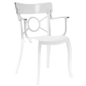 Papatya O-Pera Plastik Koltuk - Bahçe, Balkon, Mutfak Koltuğu -Renk Seçimli (4 ADET) thumbnail 2