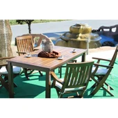 Bahçeme Muğla Katlanır Ahşap Sandalye - Masif Gürgen Kolçaklı Bahçe Balkon Sandalyesi thumbnail 4