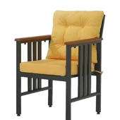 Bahçeme Çamlıca Alüminyum Bahçe Kanepesi Tekli - İstenilen Ölçülerde Üretim thumbnail 5