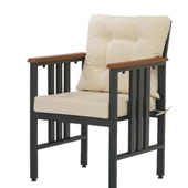 Bahçeme Çamlıca Alüminyum Bahçe Kanepesi Üçlü - İstenilen Ölçülerde Üretim thumbnail 3