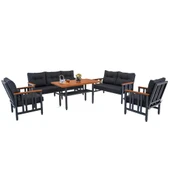 Bahçeme Çamlıca Alüminyum Bahçe Oturma Grubu - 7 Kişilik Bahçe, Balkon Koltuk Takımı thumbnail 7