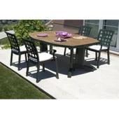 Papatya Pasha Plastik Koltuk Beyaz 6lı Paket Beyaz - Bahçe Balkon Teras Sandalyesi thumbnail 9