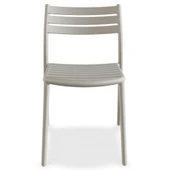 Papatya Hisar Sandalye Küllü Kahve 2li Paket - Plastik Bahçe Balkon Mutfak Sandalyesi thumbnail 5