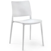 Papatya Joy Sandalye - Bahçe Balkon Mutfak Sandalyesi -Siyah thumbnail 2