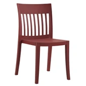 Papatya Eden Sandalye Kahverengi - Bahçe Balkon Mutfak Sandalyesi thumbnail 5