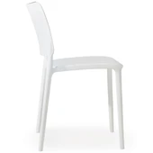 Papatya Joy Sandalye - Bahçe Balkon Mutfak Sandalyesi -Siyah thumbnail 10