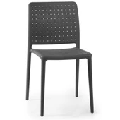 Papatya Fame Sandalye Antrasit - Bahçe, Mutfak, Balkon Sandalyesi thumbnail 1