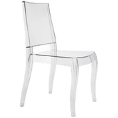 Papatya Class XC Plastik Sandalye -Transparan Şeffaf - Mutfak Sandalyesi thumbnail 6