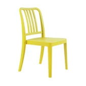 Papatya Varia Sandalye - Bahçe, Balkon, Mutfak Sandalyesi -Açık Gri thumbnail 2