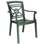 Papatya Commadore Koltuk Beyaz 4lü Paket - Plastik Bahçe Balkon Sandalyesi thumbnail 3