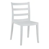 Papatya Nosta Sandalye - Bahçe Balkon Mutfak Sandalyesi Beyaz thumbnail 6