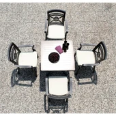 Papatya Commadore Koltuk Beyaz - Plastik Bahçe Balkon Sandalyesi thumbnail 8