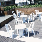 Papatya Favori Sandalye Teak - Plastik Bahçe Balkon Sandalyesi thumbnail 10