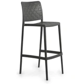 Papatya Fame Bar Sandalyesi 75 Cm Kırmızı - Kolçaksız thumbnail 10