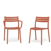 Papatya Hisar Sandalye Servi Yeşil 4lü Paket - Plastik Bahçe Balkon Mutfak Sandalyesi thumbnail 6