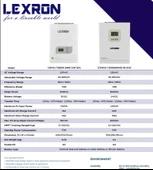 LEXRON 3000 WATT 3 KW AKILLI MPPT İNVERTER - İNVERTÖR thumbnail 4