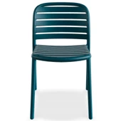 Papatya Tarabya Sandalye Küllü Kahve - Plastik Bahçe Balkon Mutfak Sandalyesi thumbnail 5