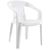 Papatya Elit Koltuk Teak 6lı Paket - Plastik Bahçe Balkon Sandalyesi thumbnail 3