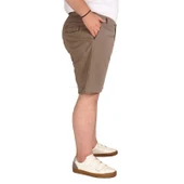 Büyük Beden Erkek Kapri Yancep Nice Classic 21402 Toprak thumbnail 2