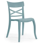 Papatya X-Sera Sandalye - Bahçe, Balkon, Mutfak Sandalyesi -Kırmızı thumbnail 7