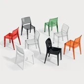 Papatya Gyza Sandalye - Bahçe Balkon Mutfak Sandalyesi -T. Mavi thumbnail 6