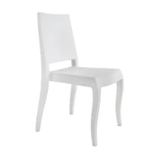 Papatya Class XC Plastik Sandalye -Transparan Şeffaf - Mutfak Sandalyesi thumbnail 2