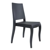 Papatya Class XC Plastik Sandalye -Transparan Şeffaf - Mutfak Sandalyesi thumbnail 1