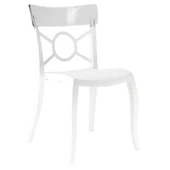 Papatya O-Pera Plastik Sandalye - Bahçe, Balkon, Mutfak Sandalyesi -Renk Seçimli thumbnail 8