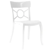 Papatya O-Pera Plastik Sandalye - Bahçe, Balkon, Mutfak Sandalyesi -Renk Seçimli thumbnail 6