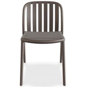 Papatya Galata Sandalye Servi Yeşil 4lü Paket - Plastik Bahçe Balkon Mutfak Sandalyesi thumbnail 4