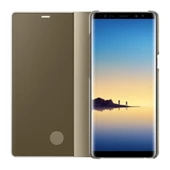 OUTLET Samsung Galaxy Note 8 Clear View Standing Cover Orjinal - Altın - EF-ZN950CFEGWW (Bu Ürün Outlettir) thumbnail 3