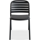 Papatya Tarabya Sandalye Küllü Kahve 4lü Paket - Plastik Bahçe Balkon Mutfak Sandalyesi thumbnail 8