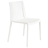 Papatya Cool Plastik Sandalye 4lü Paket Kahve - Bahçe Balkon Mutfak Sandalyesi thumbnail 2