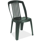 Papatya Favori Sandalye Kahve 2li - Plastik Bahçe Balkon Sandalyesi thumbnail 3